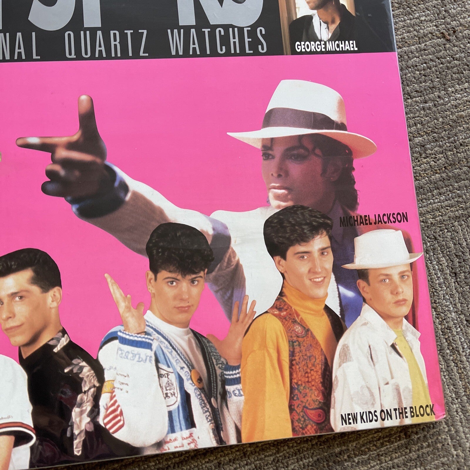 1990s MADONNA Michael Jackson Record Store Pop Stars Watch Promo POSTER Display3
