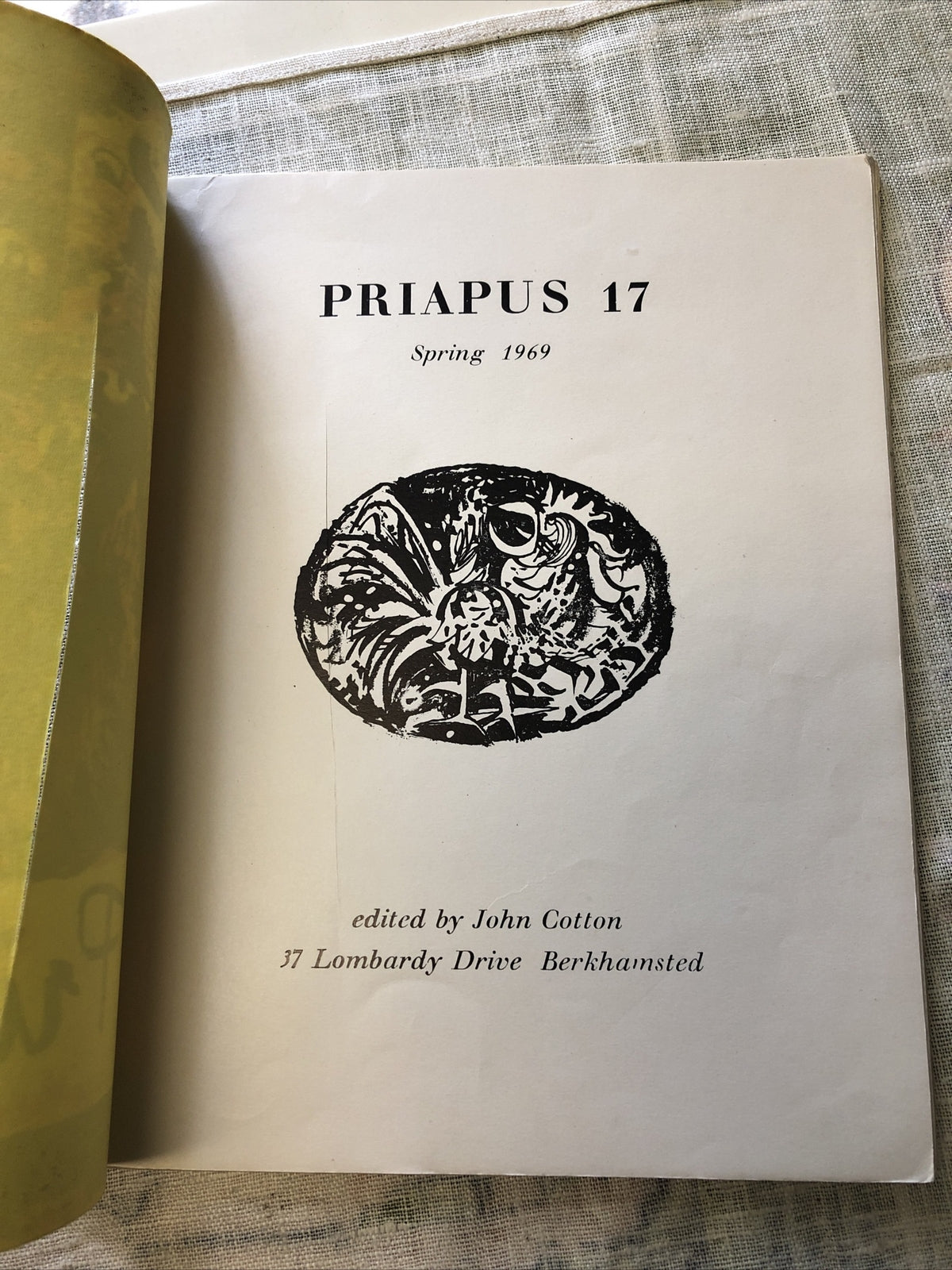 Vintage Priapus 17 Edited By John Cotton Spring 19691