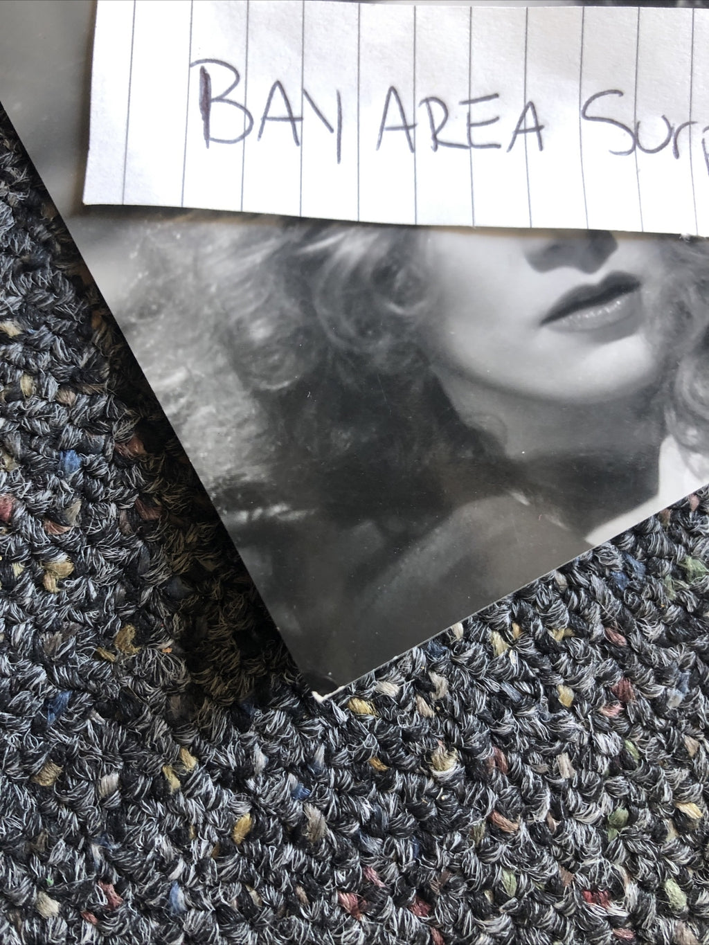 RARE Original Photo Of Marlene Dietrich Glamour Shot 5.5”x5.5”5