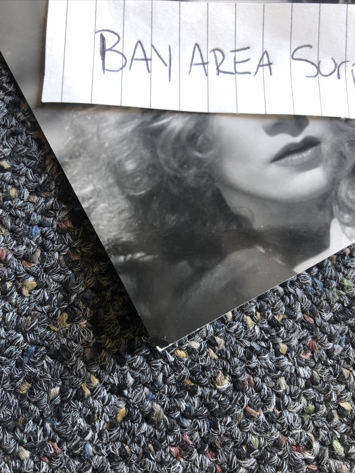 RARE Original Photo Of Marlene Dietrich Glamour Shot 5.5”x5.5”5