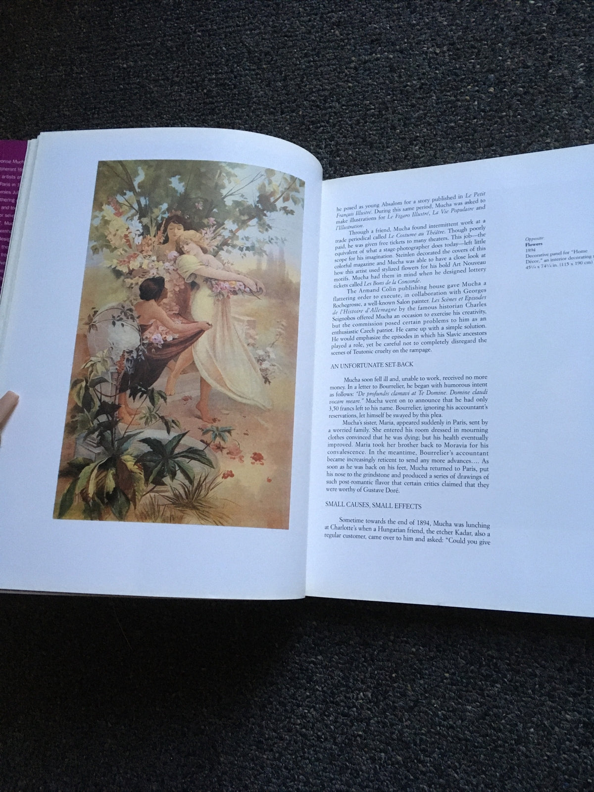 MUCHA The Triumph of Art Nouveau by Arthur Ellridge - 1992 1st Ed Terrail, Paris4