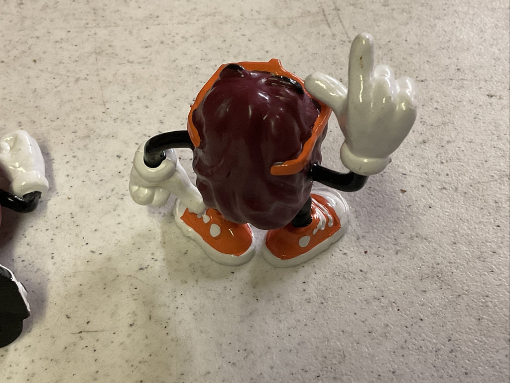 Vintage 1987 The California Raisins Figurine Lot6