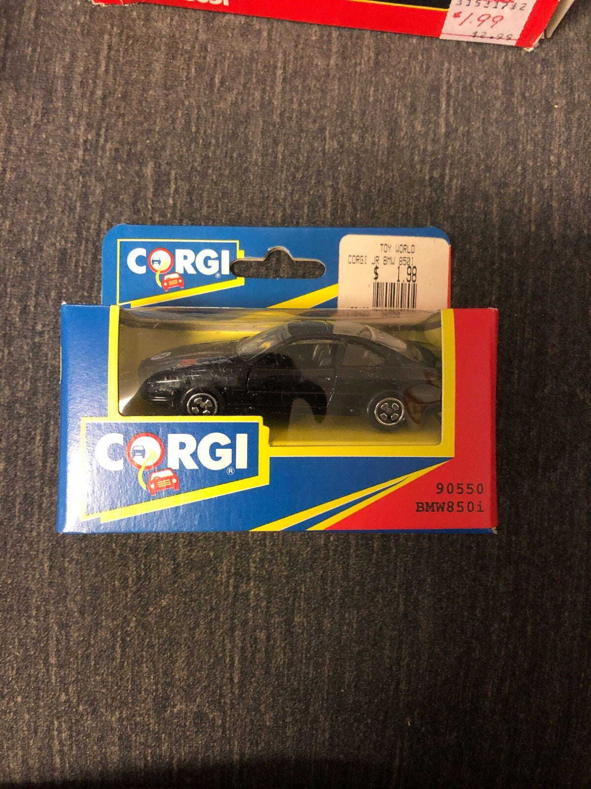  CORGI JR 90550 BMW 850i   MADE IN CHINA  1992  DIECAST CARS0