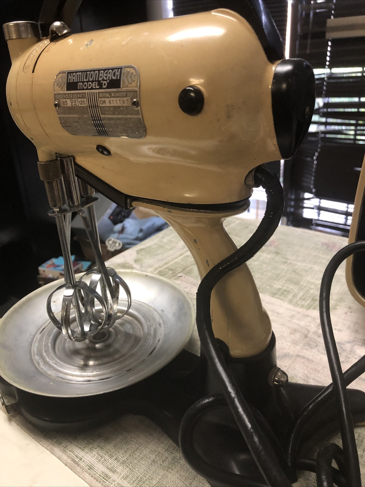 Vintage Hamilton Beach Model "D" Stand Mixer2