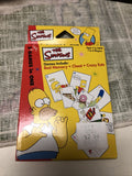 The Simpsons 3 Games in One Card Game Vintage0
