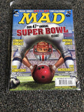 Mad magazine #450 February 2005 Fine cond Indiana Jones Super Bowl The Simpsons0