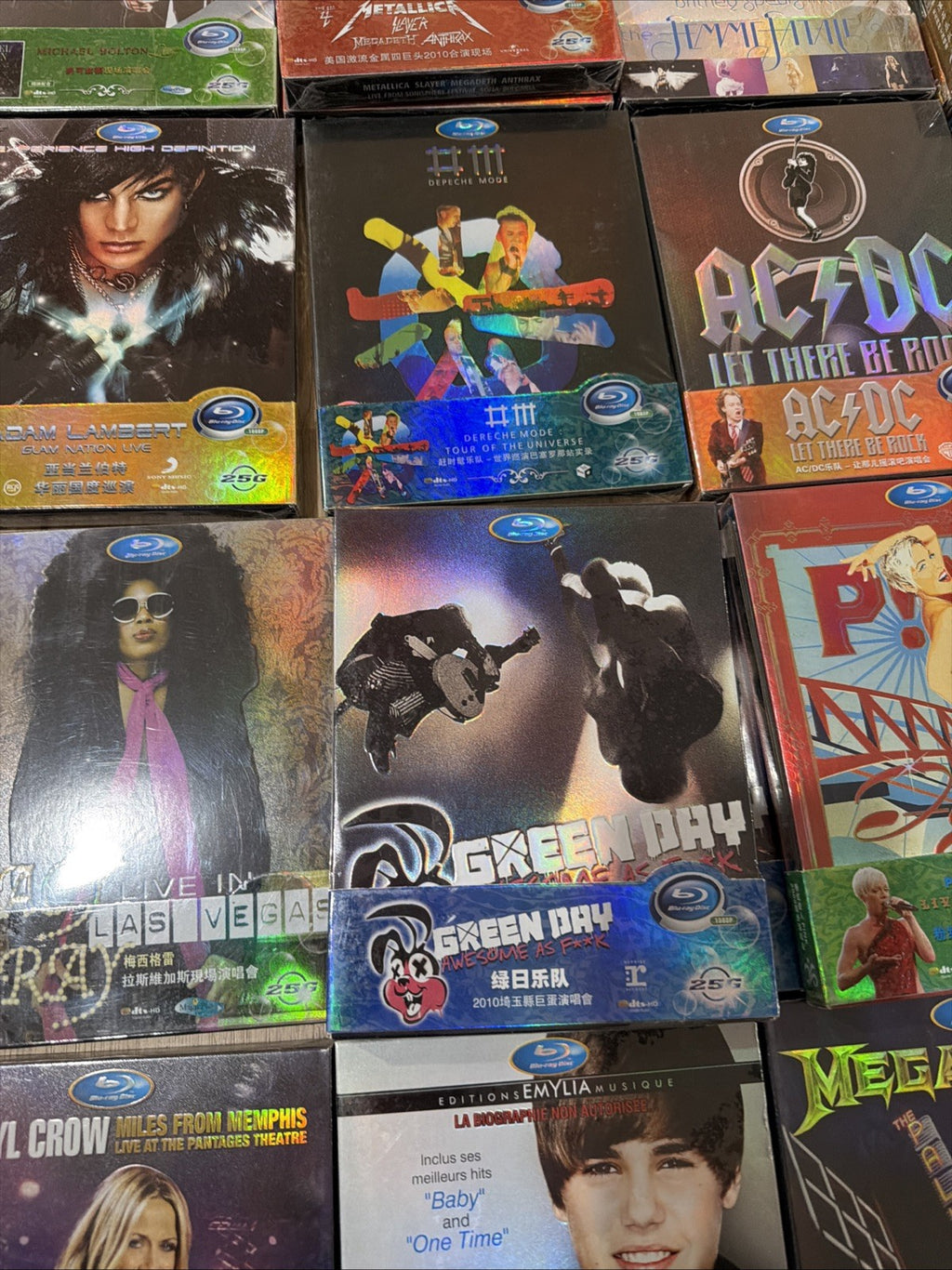 Sealed Rare OOP Music Blue Ray Lot Of 27 Chinese First Editions True HD5