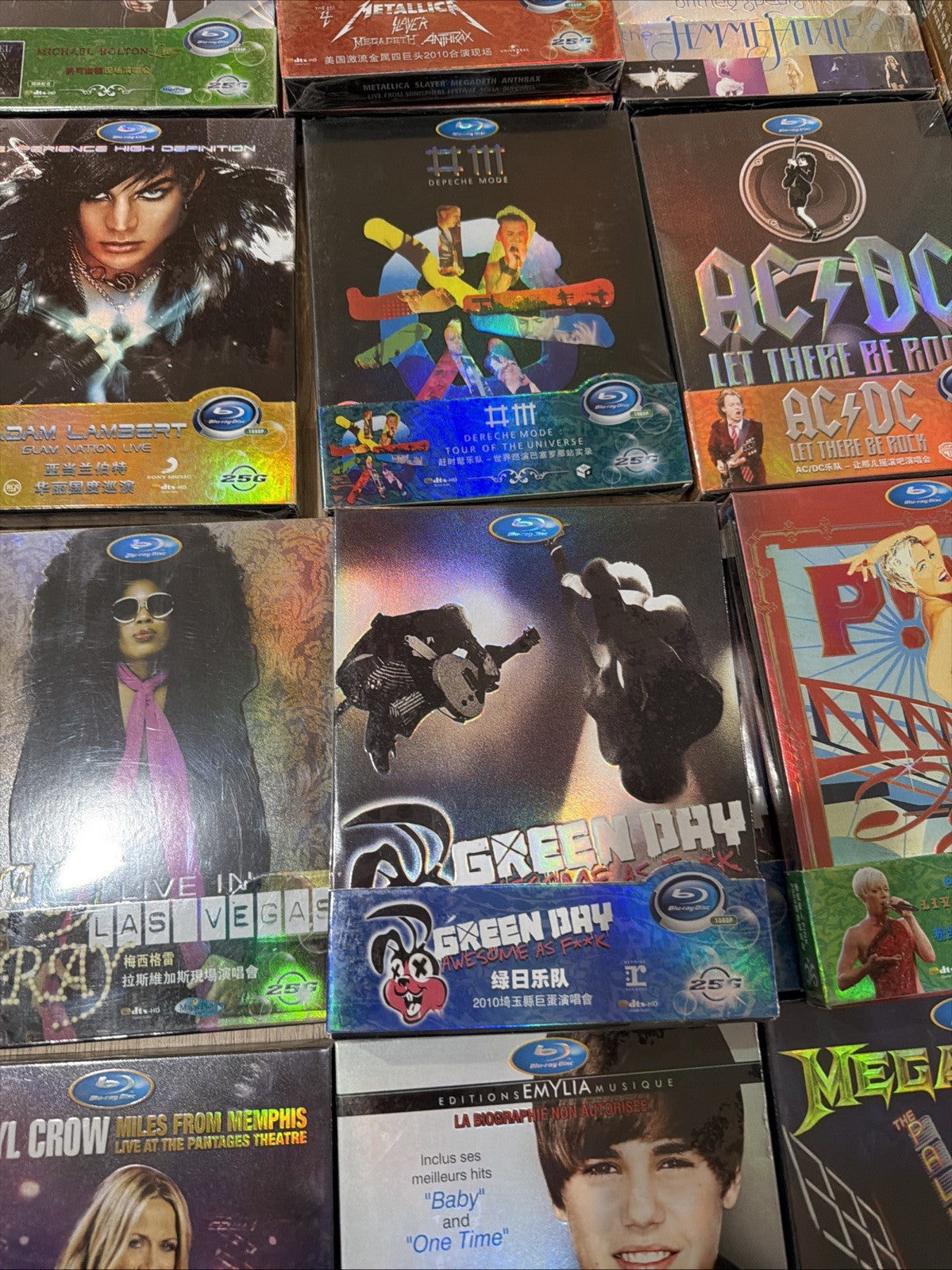 Sealed Rare OOP Music Blue Ray Lot Of 27 Chinese First Editions True HD5