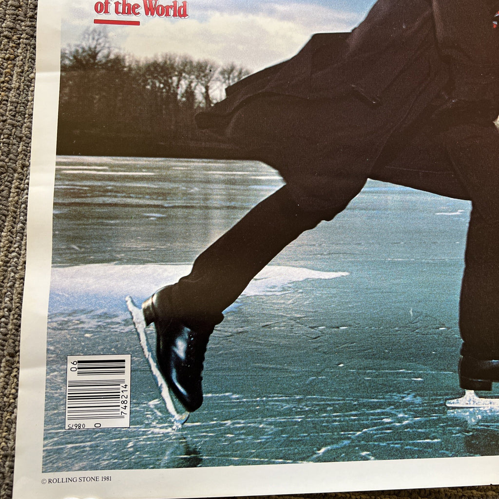 Bruce Springsteen 1981 Rolling Stone Cover Original Promo Poster 1981 Vintage2