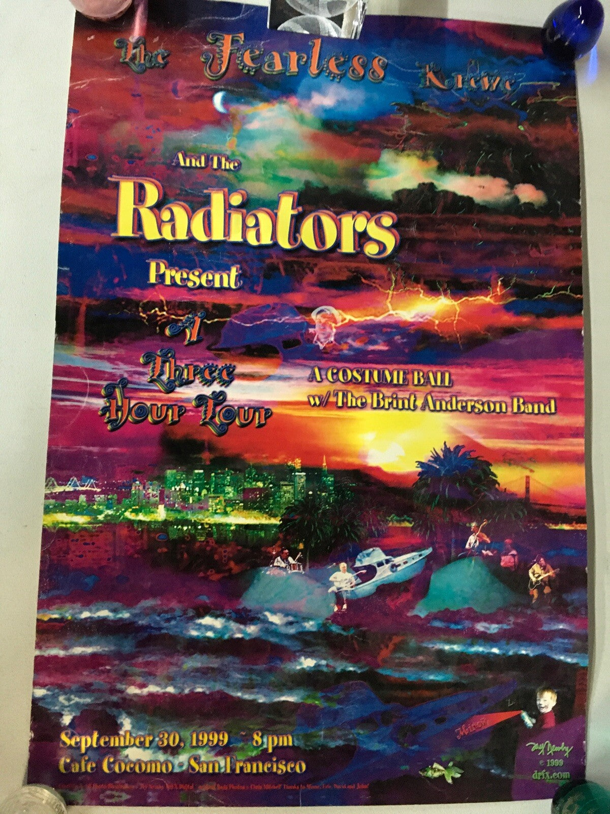 The Fearless Krewe And Radiators Present A Three Tour Xinow 1999 Poster0