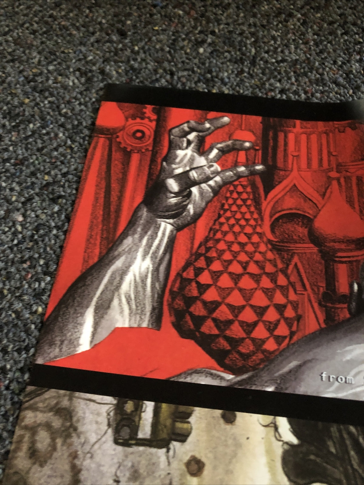 Atomika- Yoshitaka Amanos Hero- The Grimoire 18”x12”4
