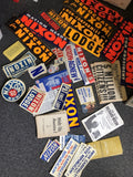 Richard Nixon for President Political Campaign Ephemera Stickers Newspaper Etc.0