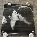 John Lennon and Yoko Ono Double Fantasy 1980 Geffen Records Promo Poster #250