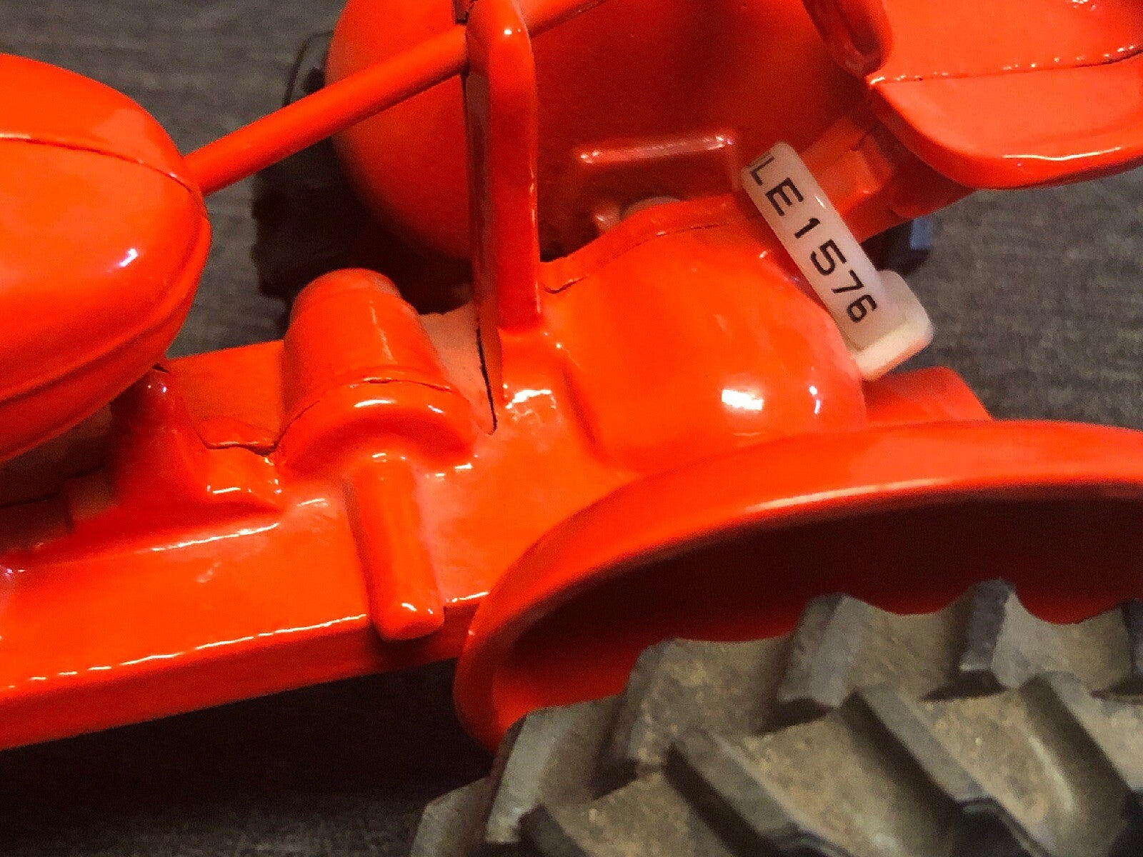 Very Rare JLE Collection Case 1/16 Diecast Tractor ERTL 1576 Allis Charmers Case1