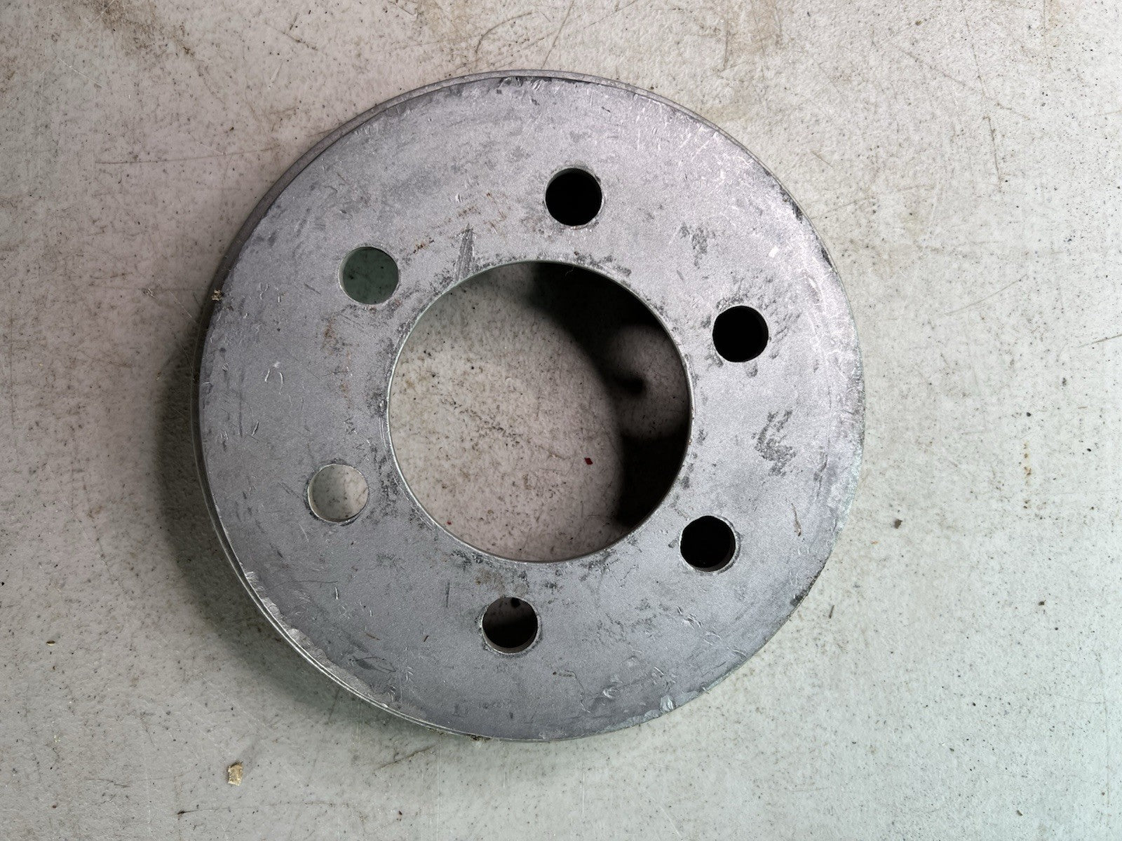 Vintage Magnesium Wheel Center Covers 6 Bolt Car Part1