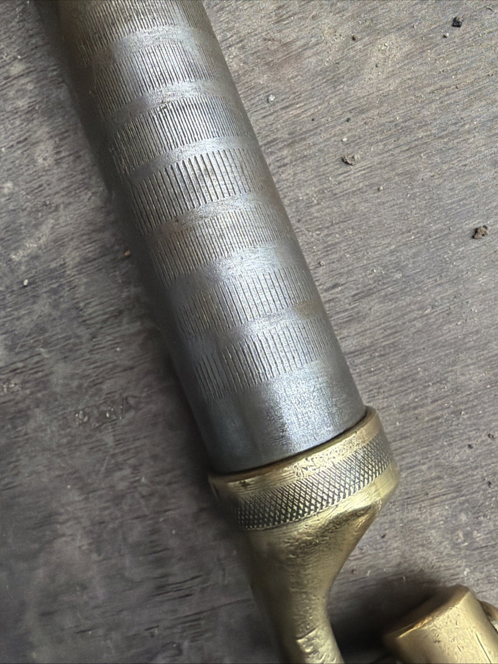 Critz lubricator grease gun brass era Packard duesenberg big car rare2