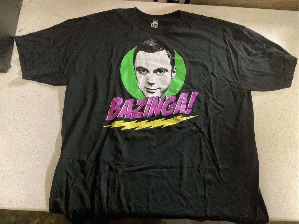 T-Shirt XL The Big Bang Theory "Bazinga!" T-Shirt0