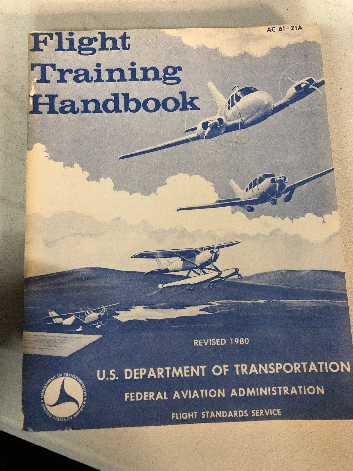 Flight Training AC 61-21A 1980, Instrument flying Handbook AC 61-27C Lot Of 28