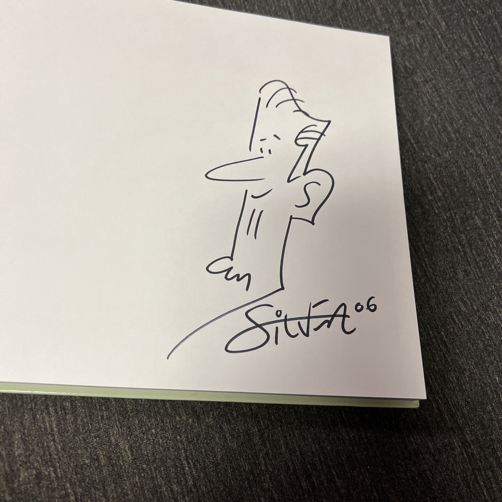 The Art of Silver Stephen Silver’s Personal Sketchbook Art Book SIGNED By Silver1