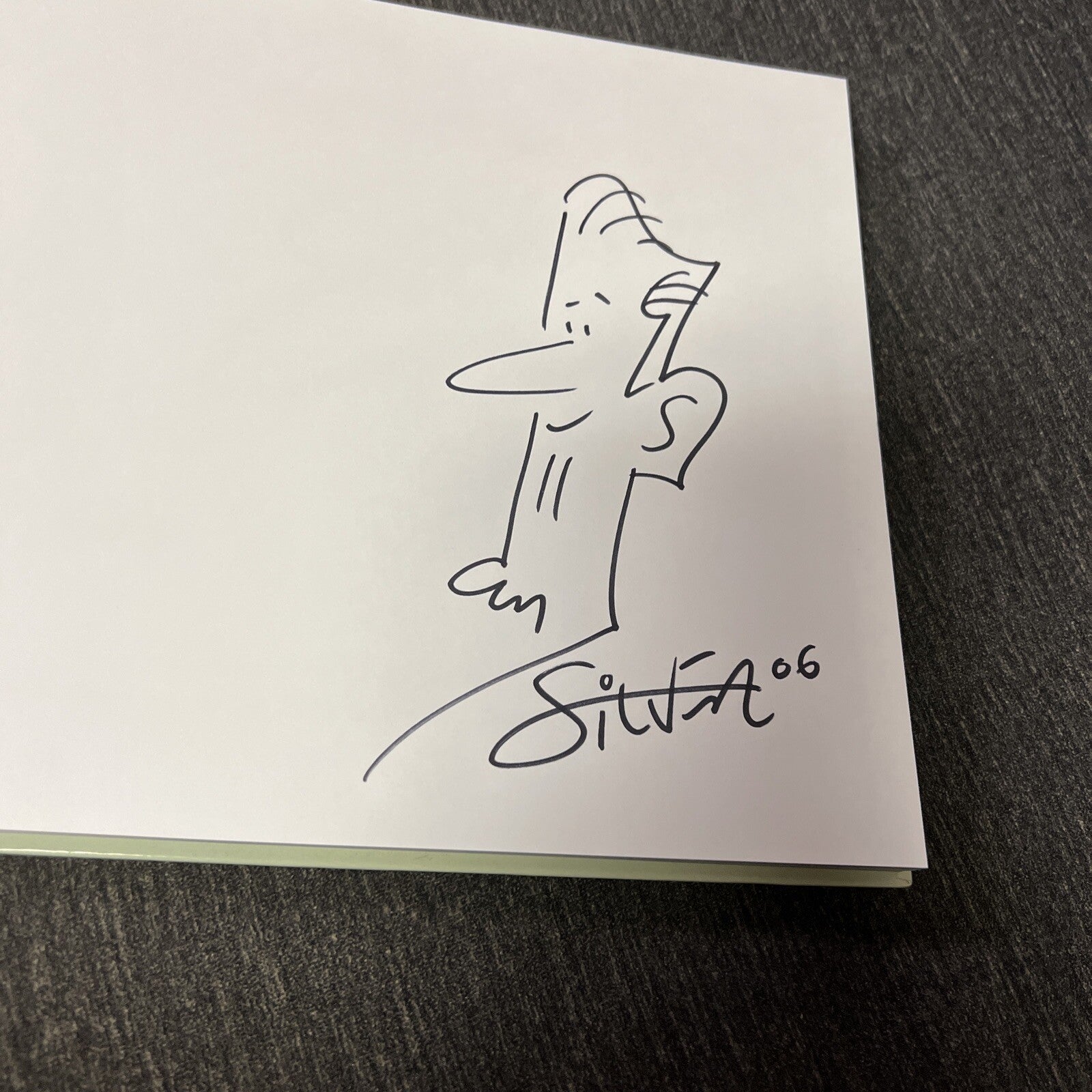 The Art of Silver Stephen Silver’s Personal Sketchbook Art Book SIGNED By Silver1