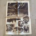 1919 antique NEW YORK TIMES rotogravure PARADE WWI SHIPS ADS FASHION0
