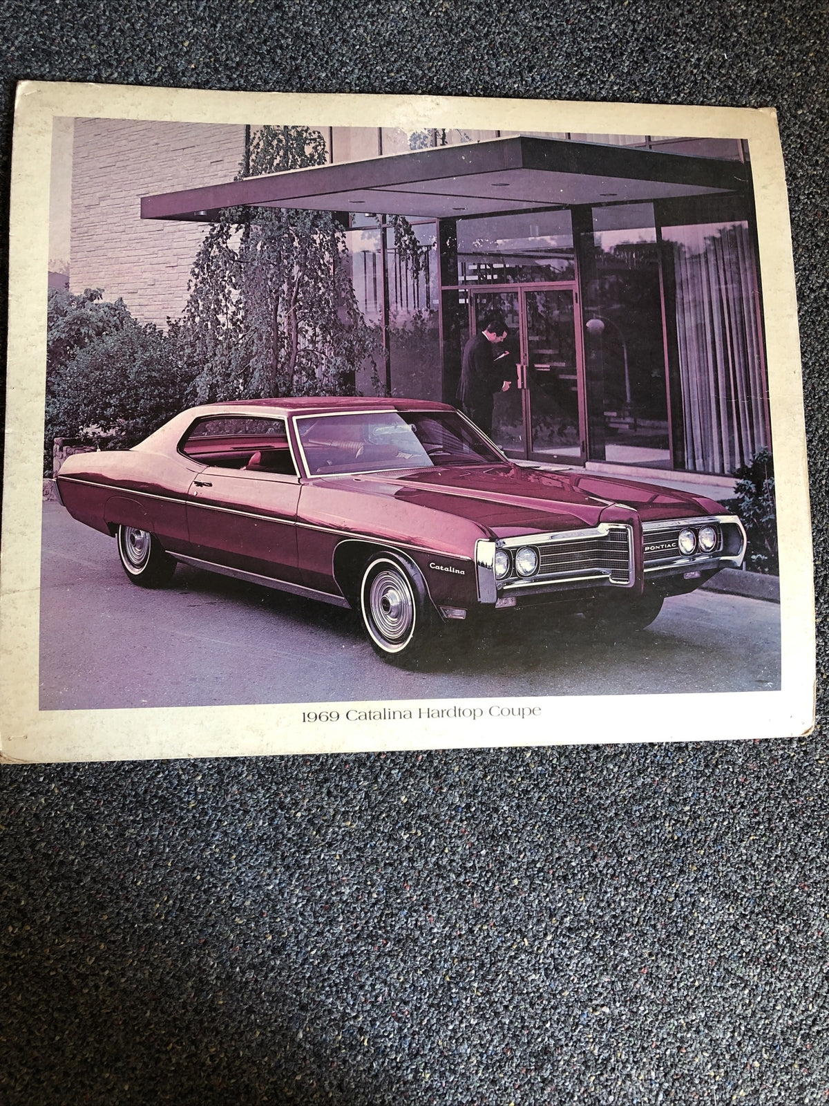 20" Vintage 1969 Catalina Hardtop Coupe Car Dealership Advertising Sign0