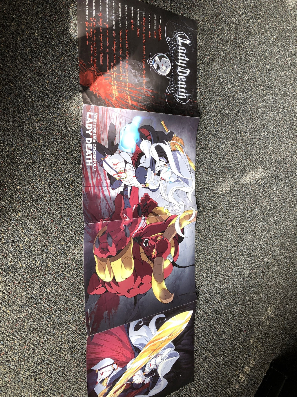 Lady Death Newtype USA Centerfold- Poster4