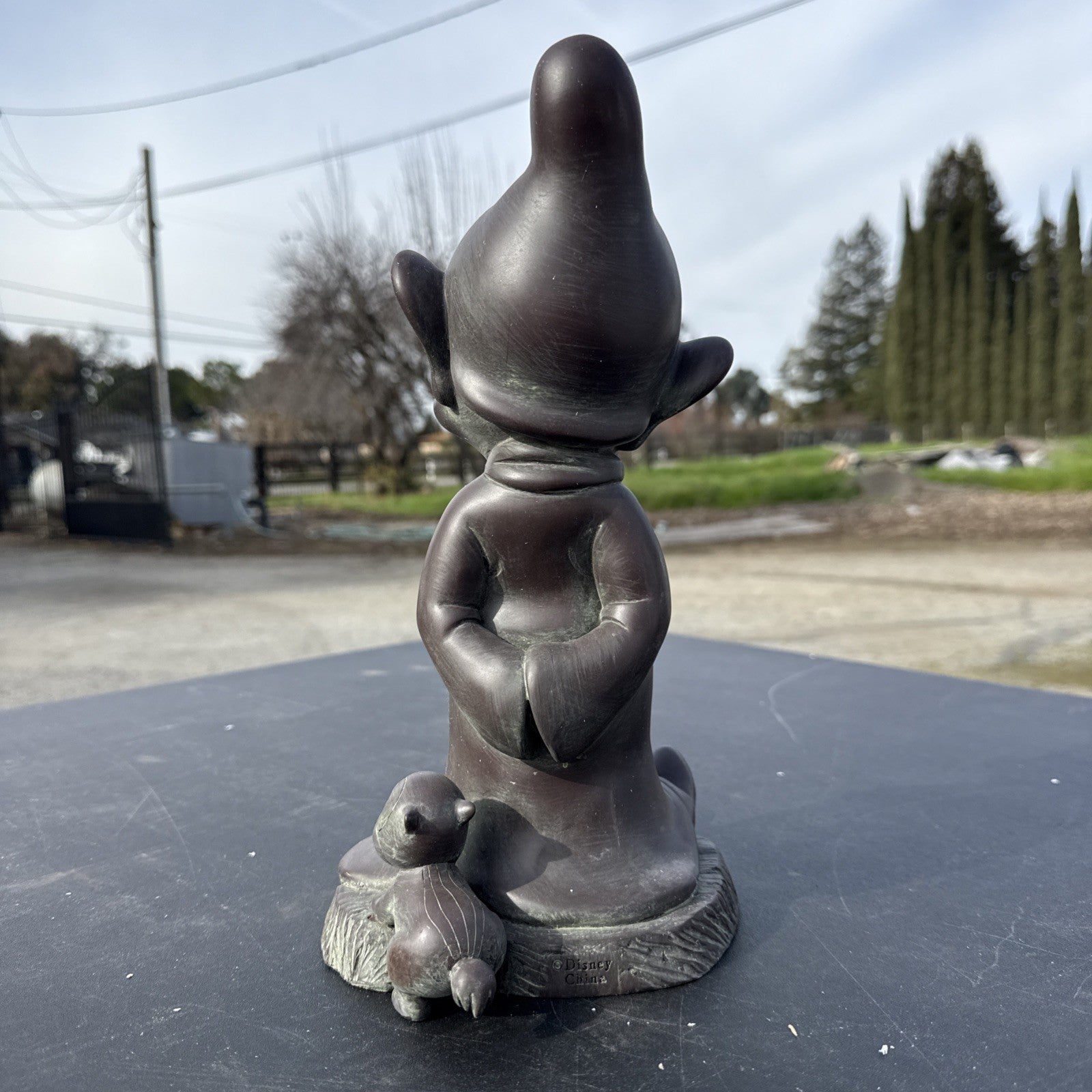 Large Disney Snow White Dopey Garden Gnome Statue Indoor/Outdoor 43