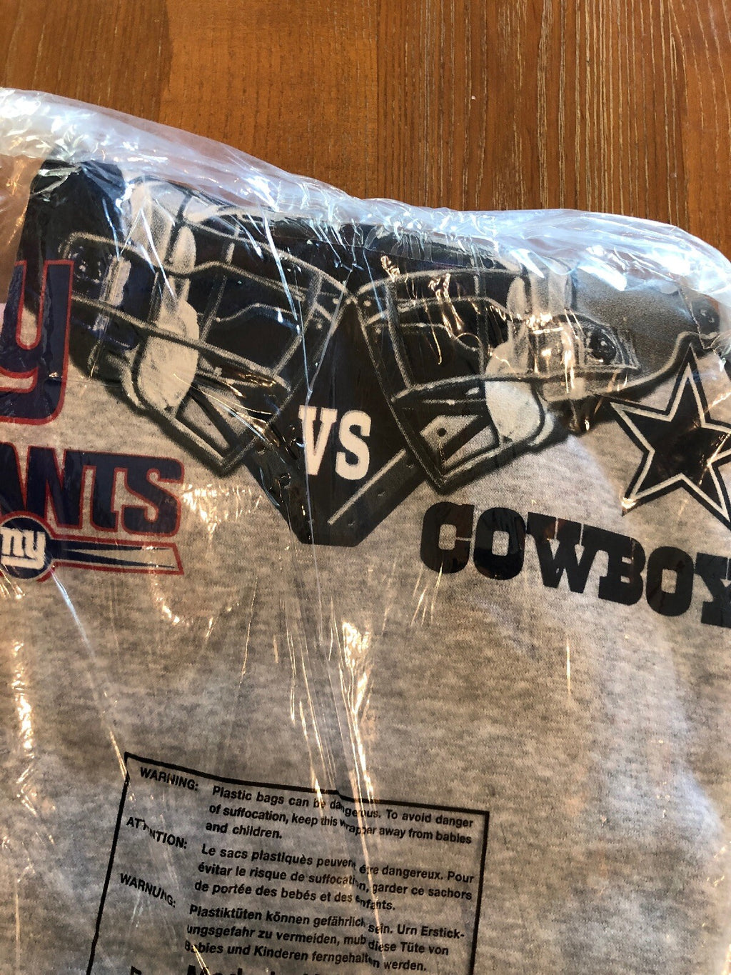 East Division Rivalry Crew Sweatsh 2008 NEW YORK GIANTS vs DALLAS COWBOYS 2XL1