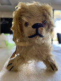 6” Antique 1920’s Shaggy Dog Possibly Real Hair?0
