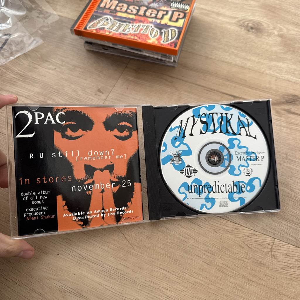 Classic Hip-Hop CD Lot: Nas Illmatic, Master P Ghetto D, Mystikal, Slick Rick17