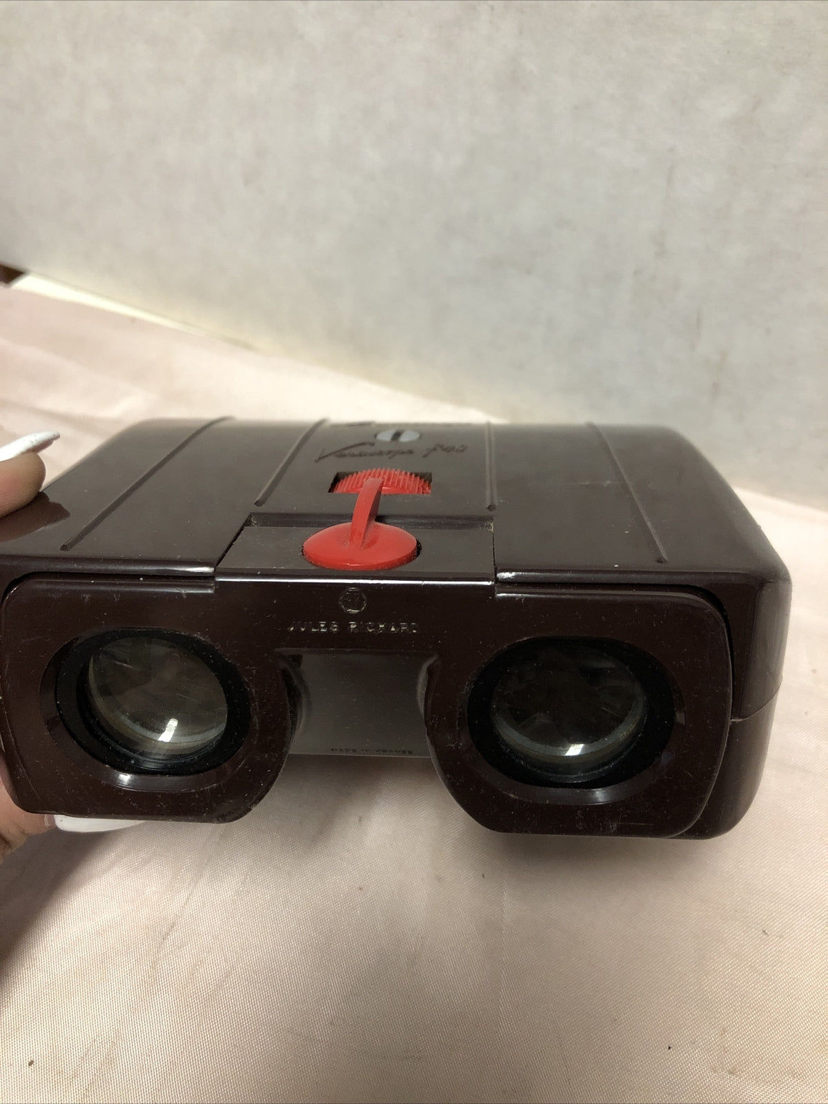 RARE VINTAGE RICHARD VERASCOPE F40 LUMISCOPE BAKELITE STEREOSCOPE 3D VIEWER0