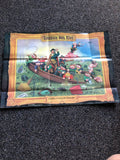 1986 Topps GARBAGE PAIL KIDS “Double-Crossing The Delaware” POSTER 17”x12”0