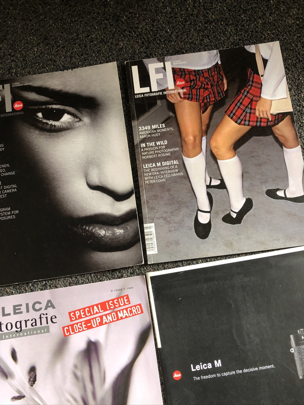 Lot Of 13 Leica Fotografie Magazines Mixed Lot7