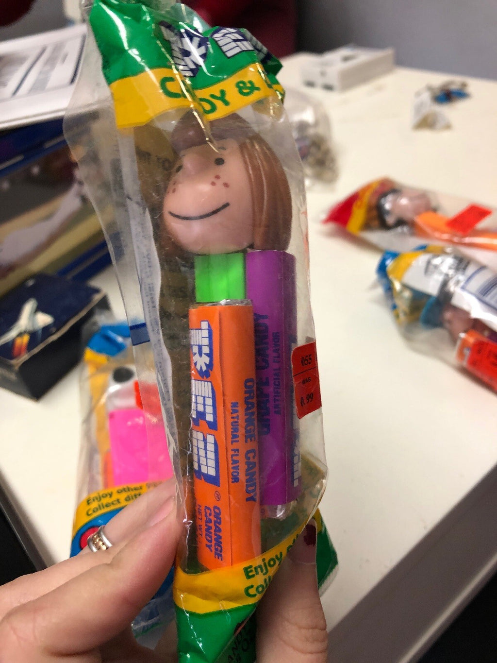 Sealed PEZ ~ PEANUTS Collection of 4 PEZ Dispensers1