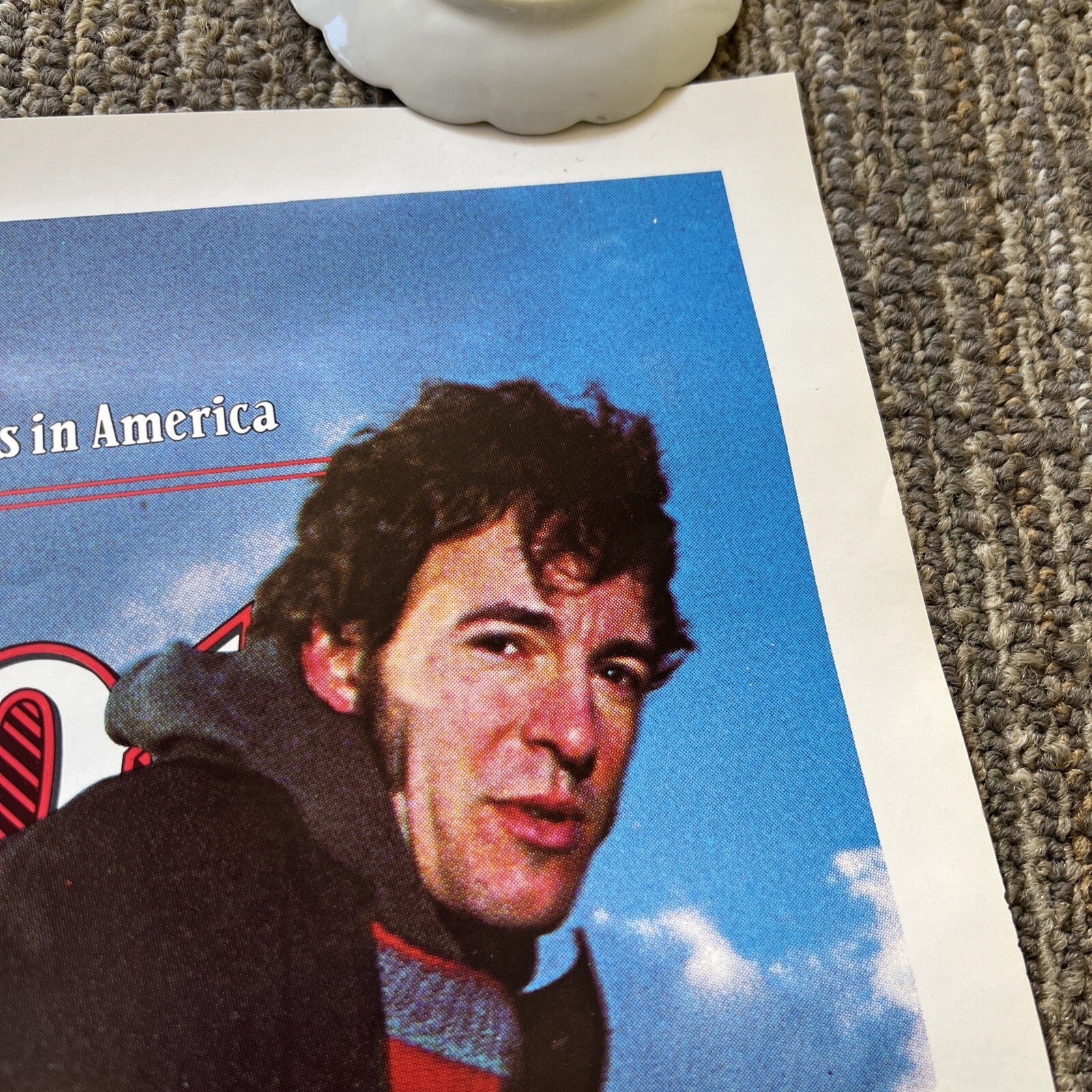 Bruce Springsteen 1981 Rolling Stone Cover Original Promo Poster 1981 Vintage6