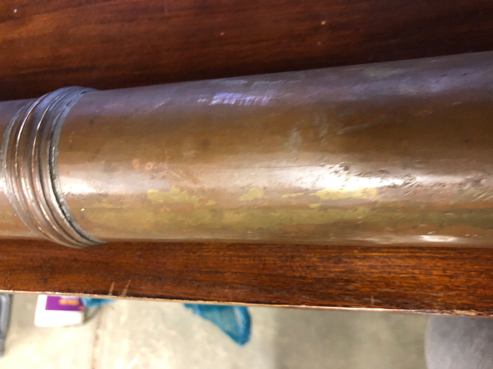 Antique 27" Hammered Copper Pot Press Sprayer J. F. England Hallstavik Rare!!2