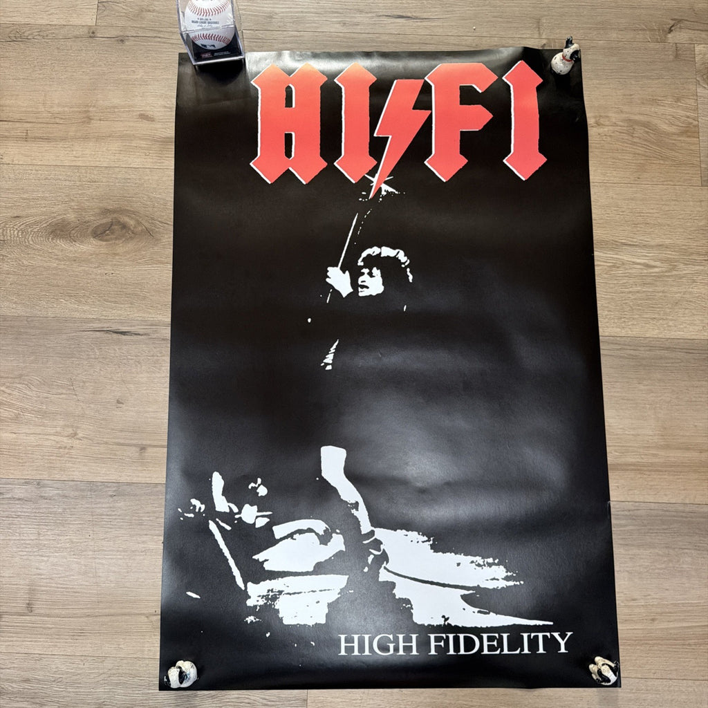 #197 HIGH FIDELITY Original One Sheet Movie Poster 36” X 24” AC/DC Style Rare0