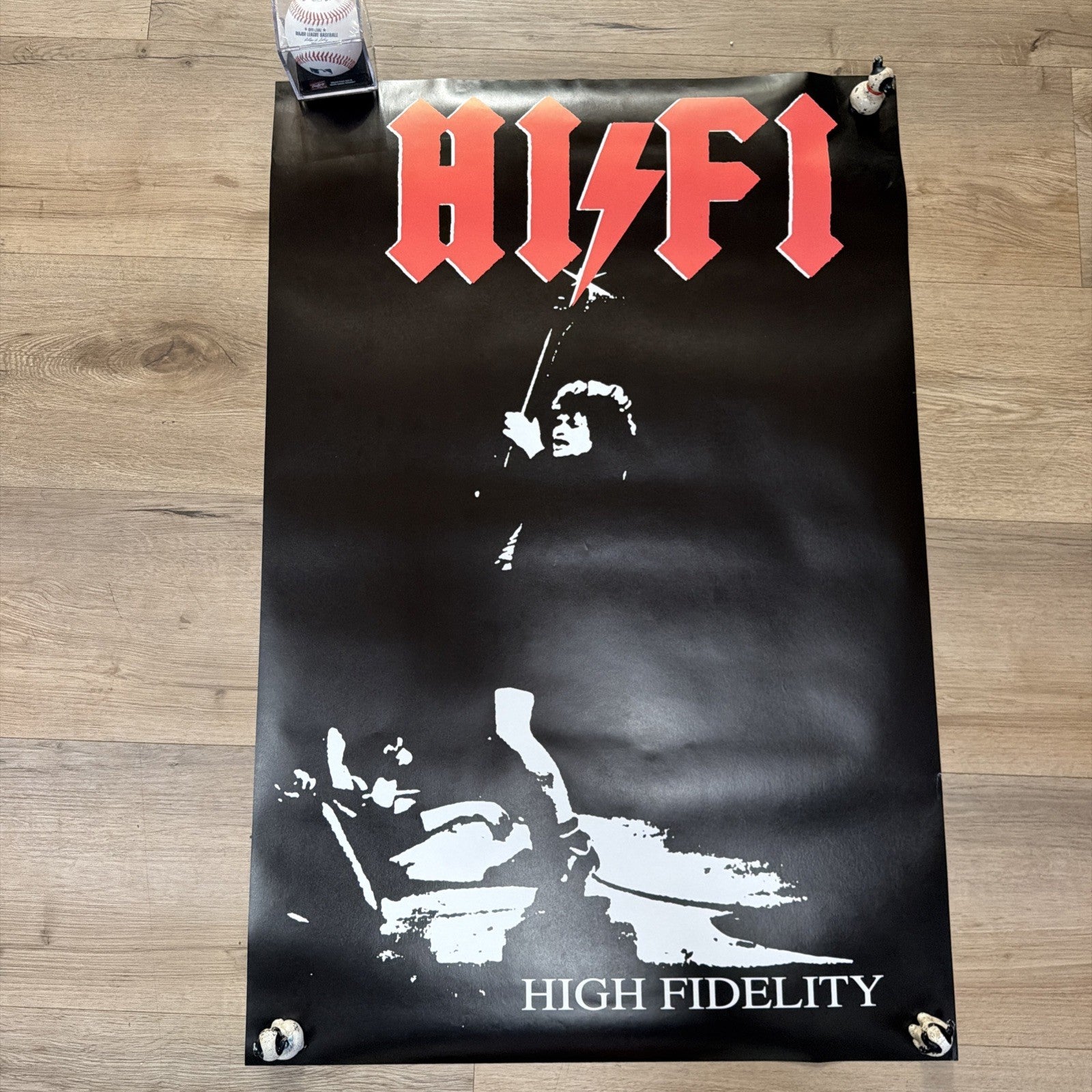 #197 HIGH FIDELITY Original One Sheet Movie Poster 36” X 24” AC/DC Style Rare0