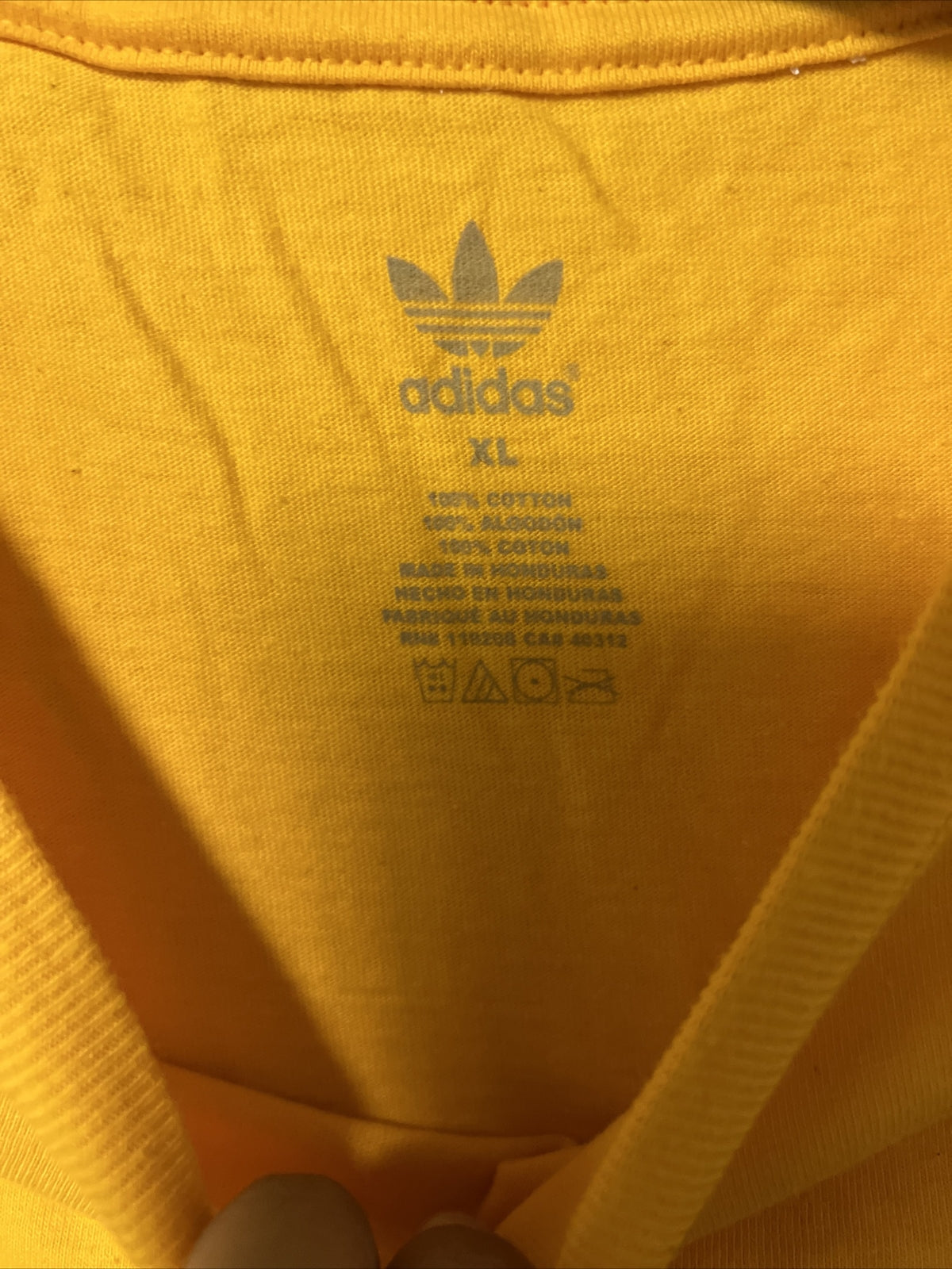 Gooden State Warriors NBA Adidas XL  Yellow T Shirt 1