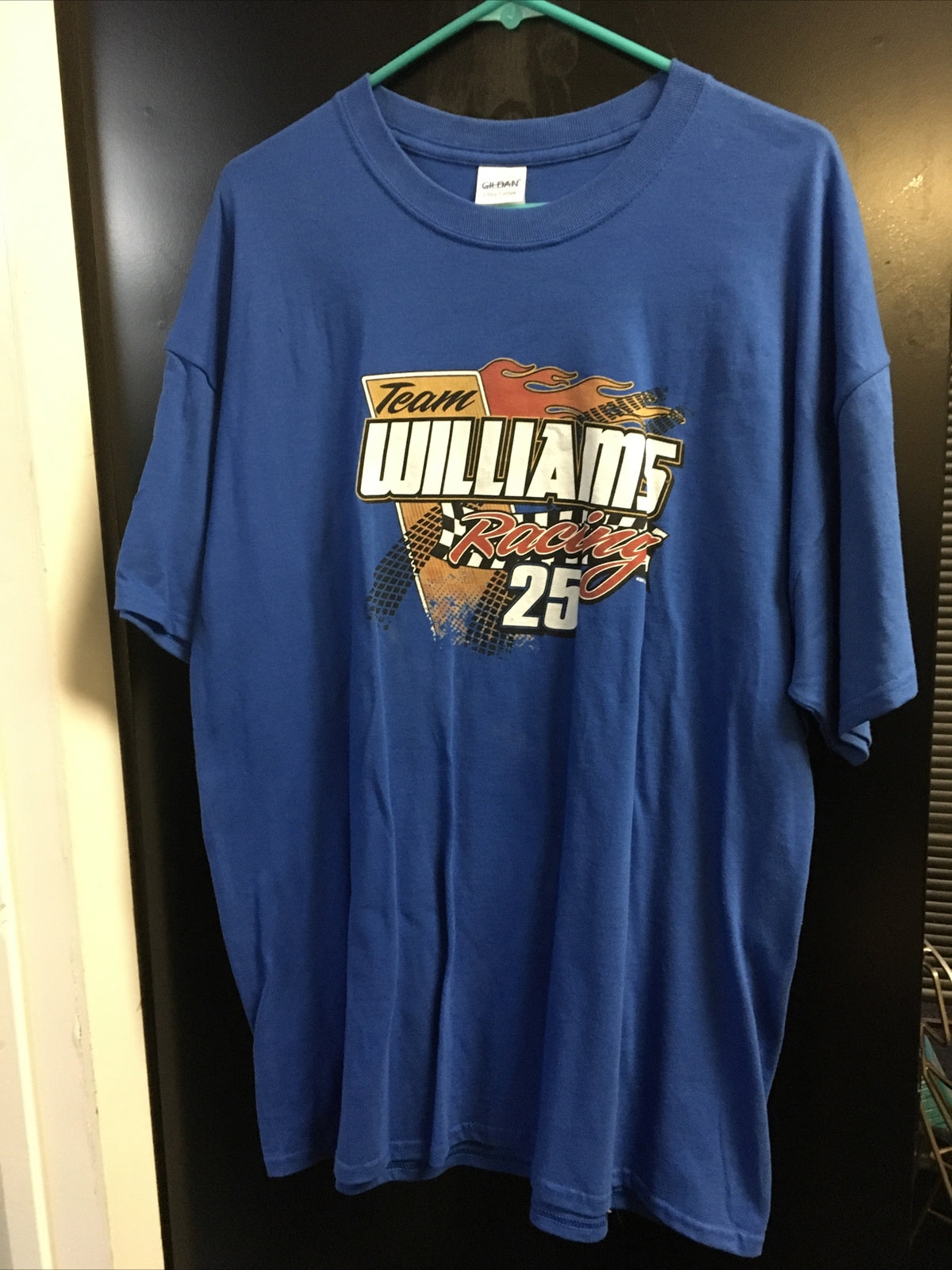 Williams Racing Team #25 Blue Vintage Sprint Car Racing T Shirt XL1
