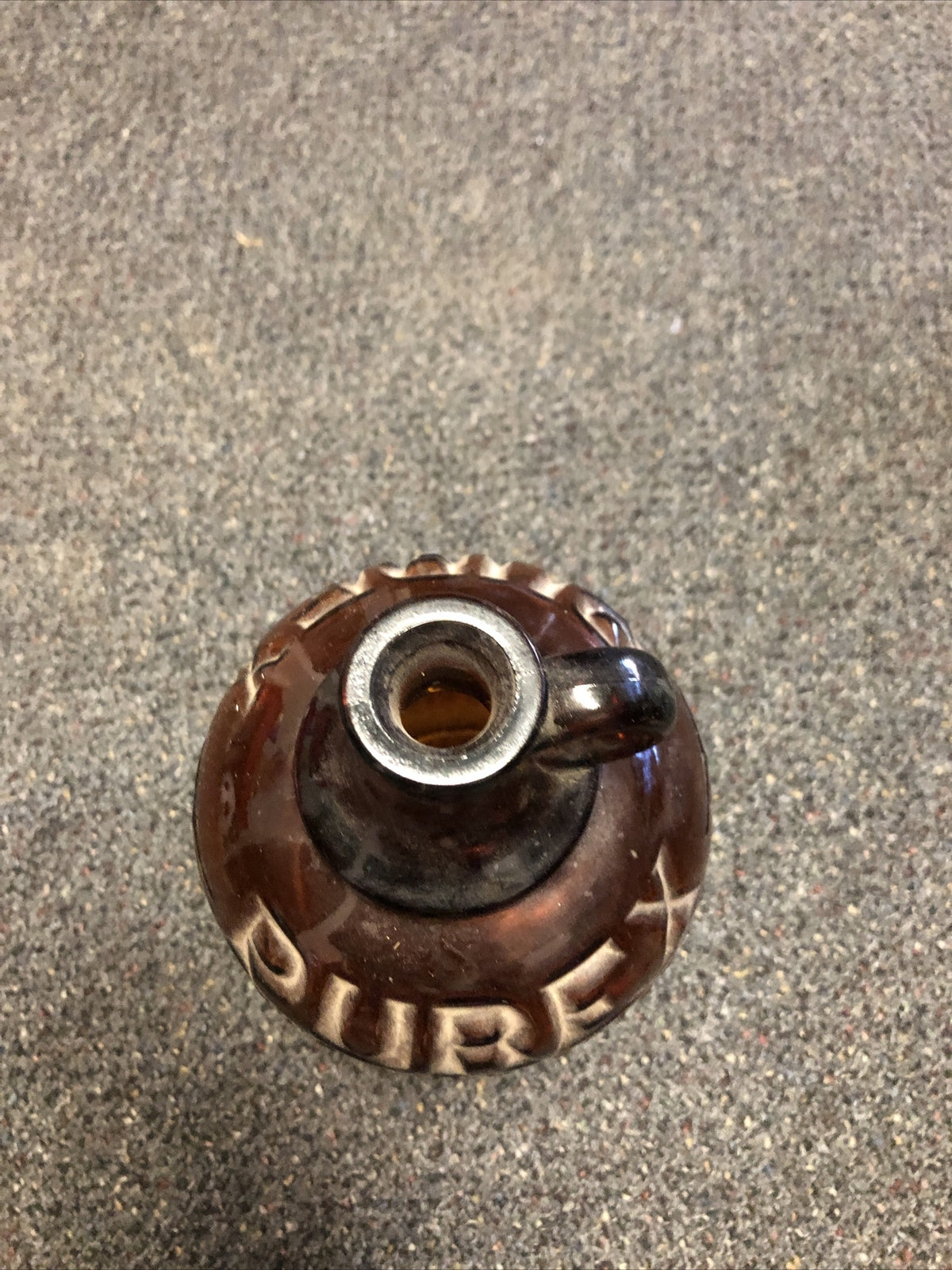 Purex Amber Brown Glass Two Full Quarts Bottle2
