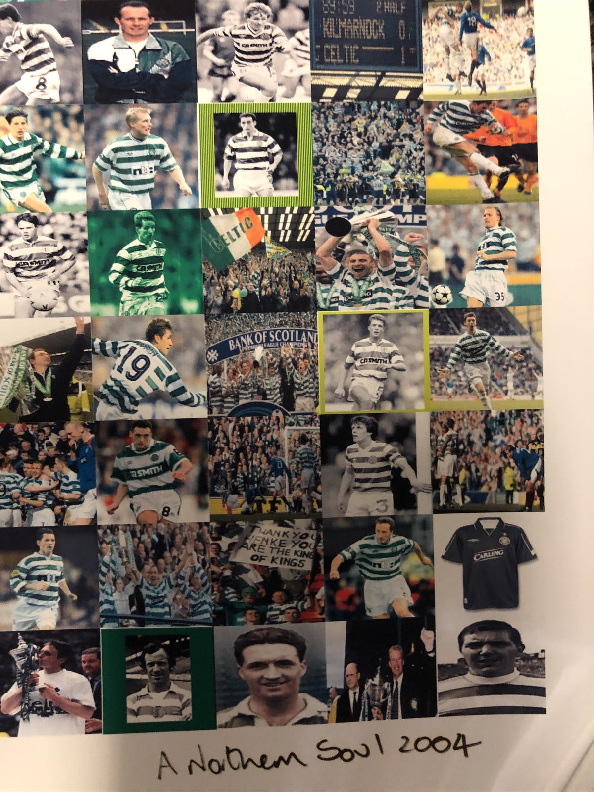 Hail Hail The Celtic Are Here - A Northern Soul Poster Art 2004 Soccer Football3