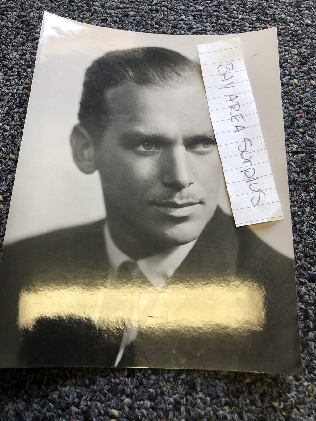 RARE Original Vintage Photo Of Doug Fairbanks Jr. CANDID 7”x5”1