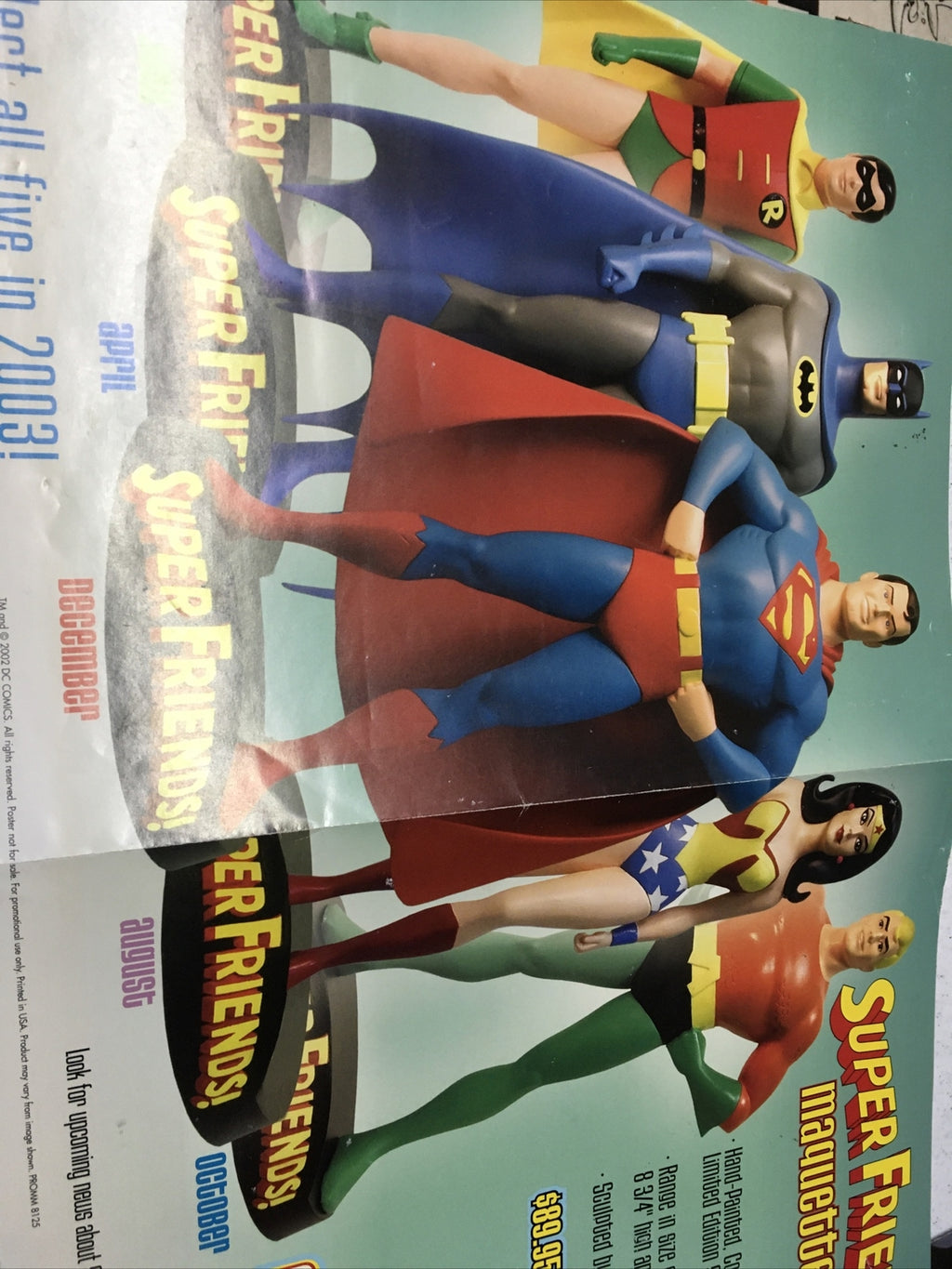 SupEr Friends Wonder Woman Animated Maquette Superfriends 2003 Promo Poster1