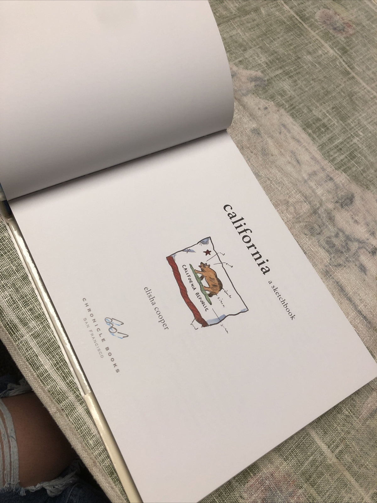 California : A Sketchbook Hardcover Elisha Cooper4