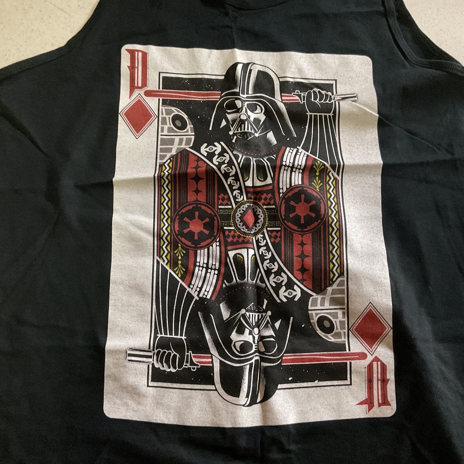 fifth sun tank top star wars graphic mens tank Top Size Large1