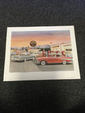 JACK SCHMITT “On The Go” Signed 1988 - 14”X11” Signal Oil0