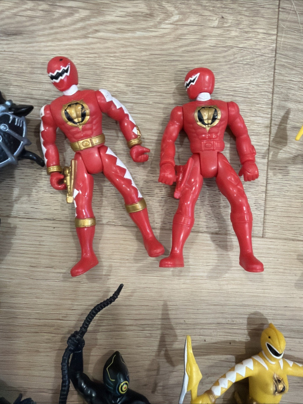 Vintage Lot Of 12 POWER RANGERS Action Figures2