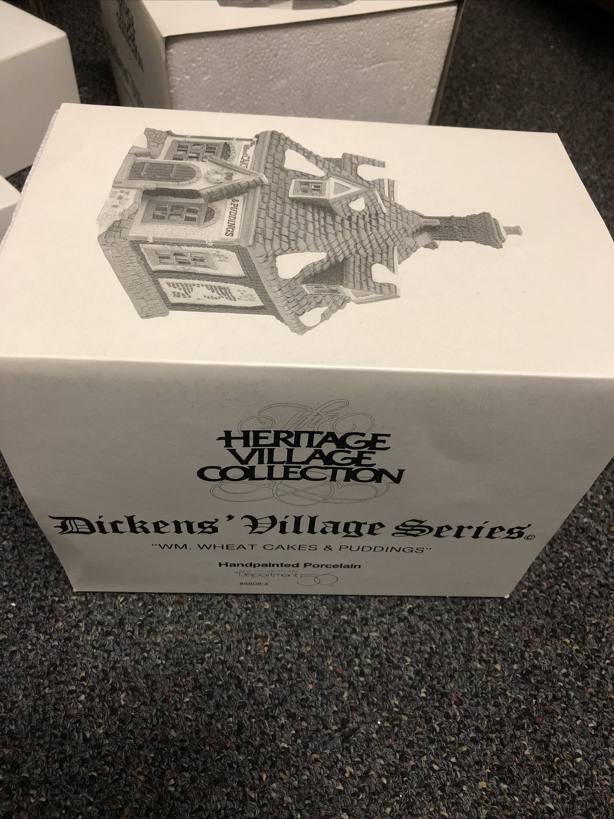 Department 56 Heritage Village Collection WM Wheat Cakes and Puddings0